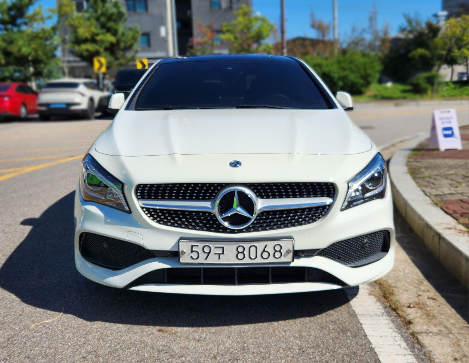 2018 Mercedes-Benz CLA220 AMG Line — Korean import available from KcarDeals
