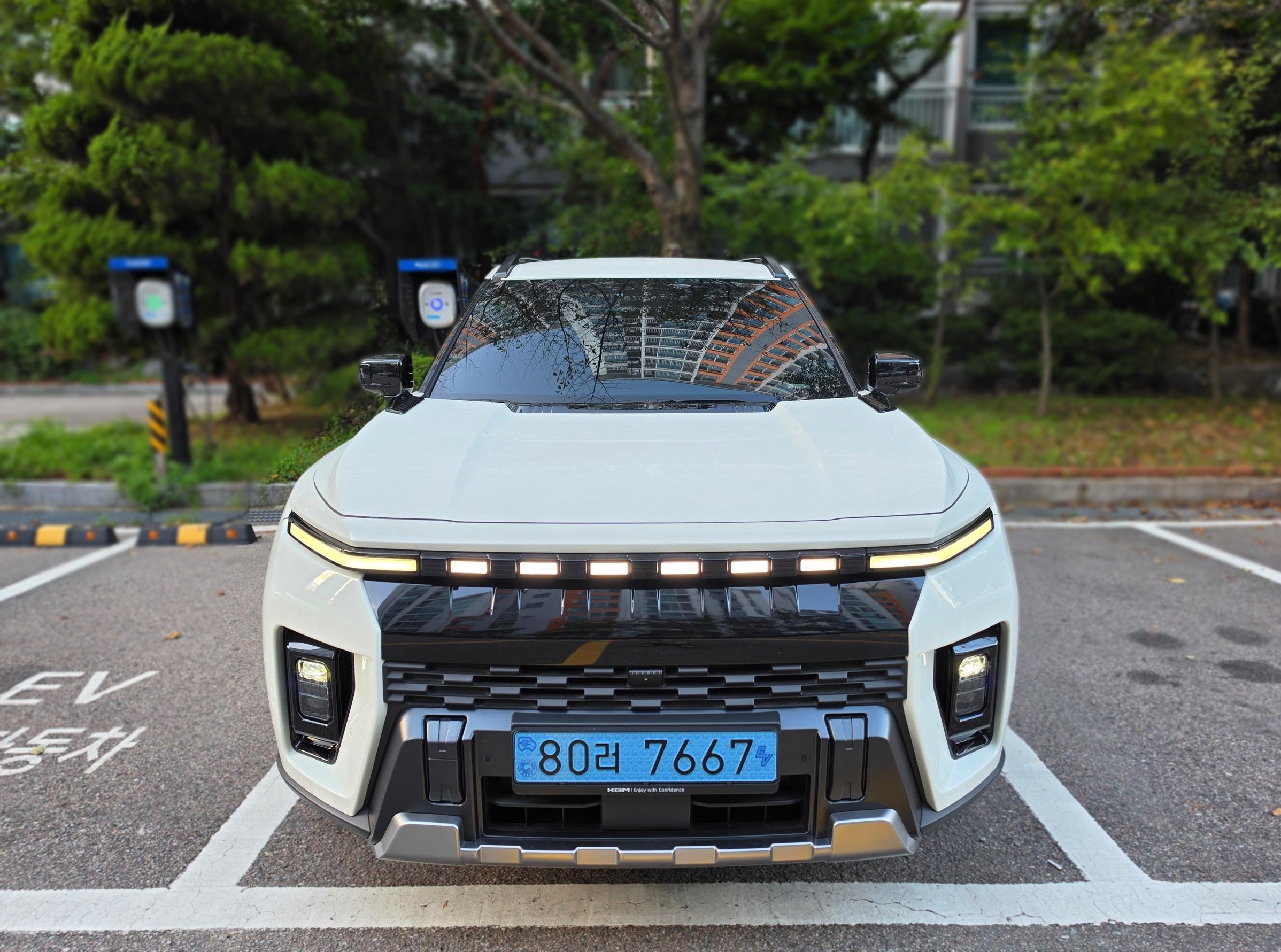 2026 SsangYong Musso EV 2WD Black The Edge — Korean import available from KcarDeals
