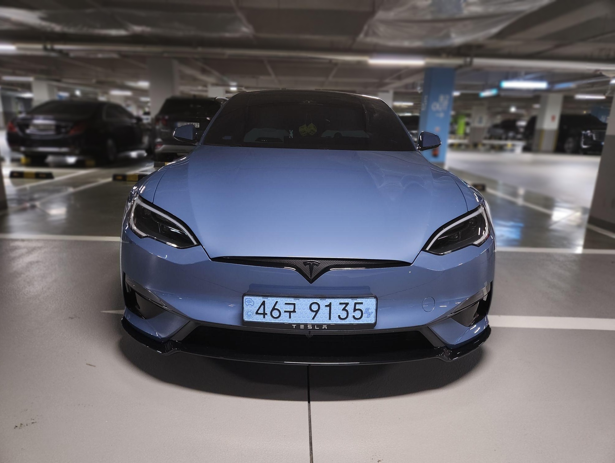 2026 Tesla Model S Plaid — Korean import available from KcarDeals