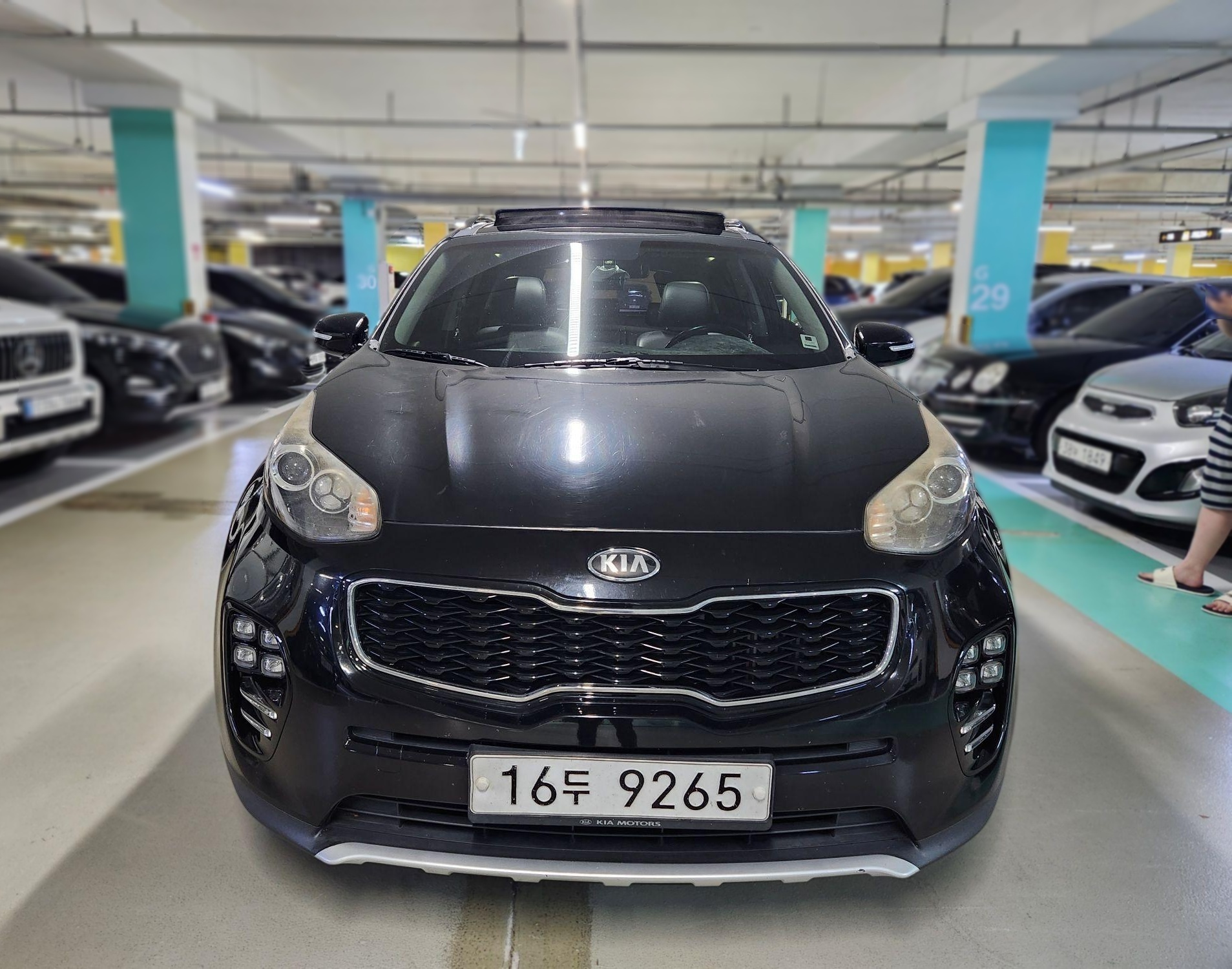2017 Kia SPORTAGE 4 Generation Diesel 2.0 4WD Noblesse — Korean import available from KcarDeals