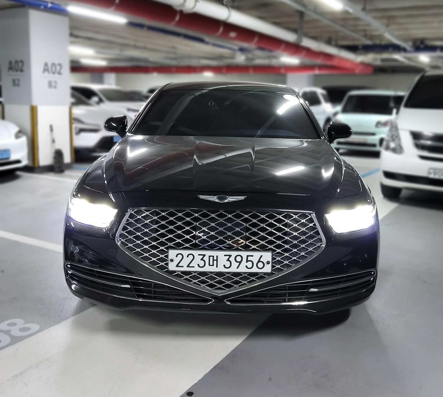 2019 Genesis G90 3.3 T AWD Luxury — Korean import available from KcarDeals