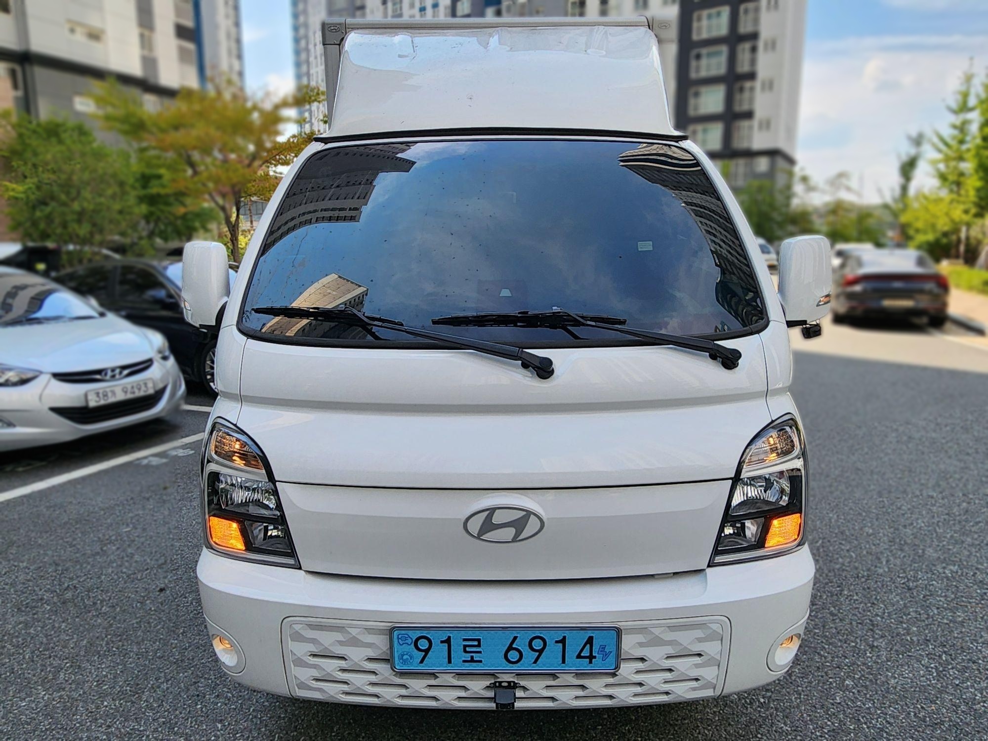 포터II 내장탑차